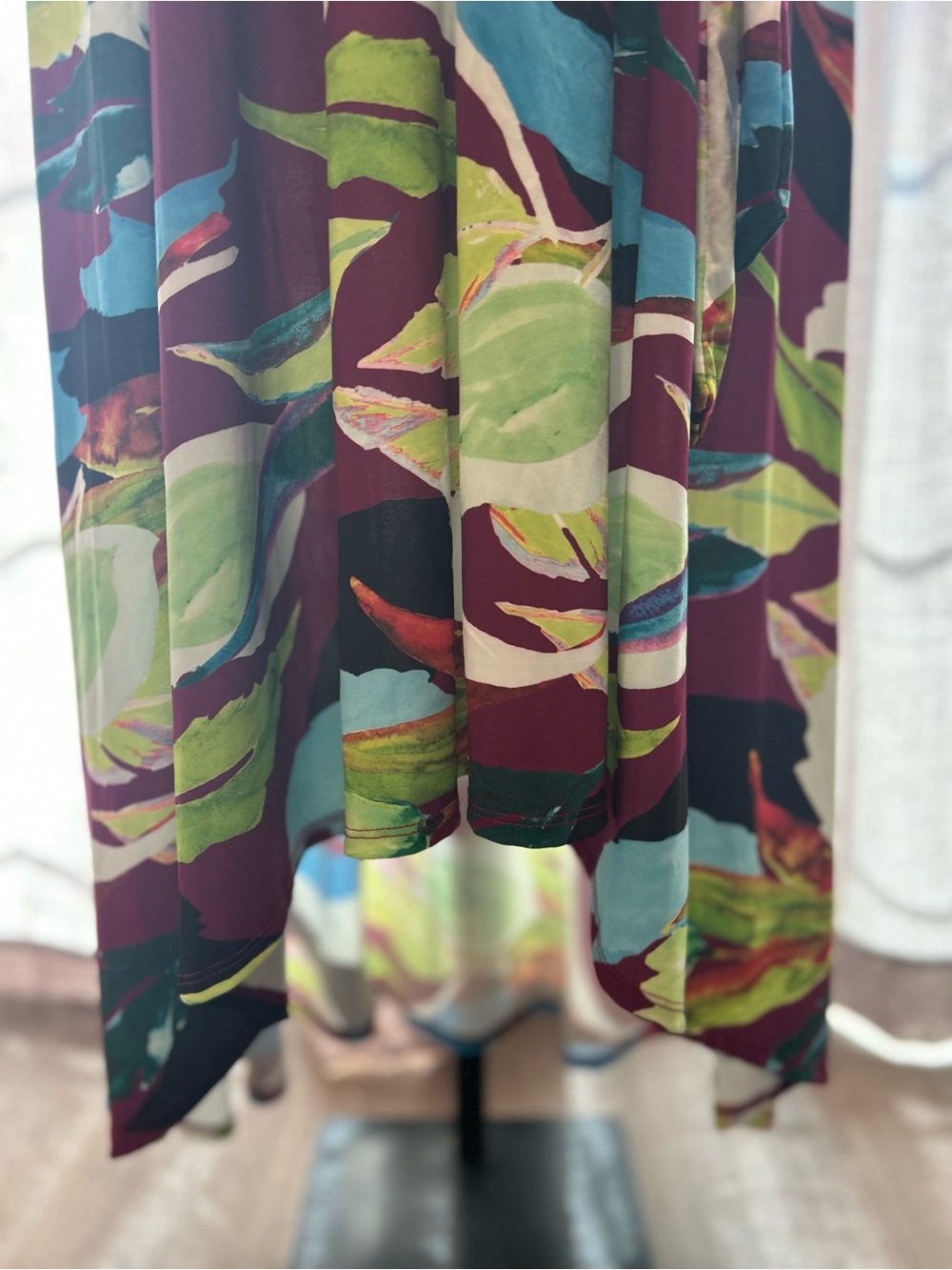 Seven7 Multi-Color Abstract Maxi Dress - Picture 5 of 12